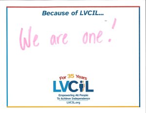 Because of LVCIL: We are one!